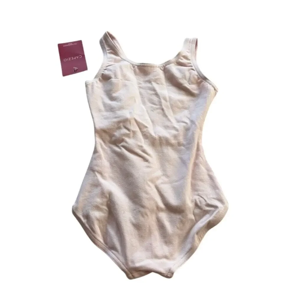 NWT Capezio Leotard Pink with Ballet Legline Girls Small